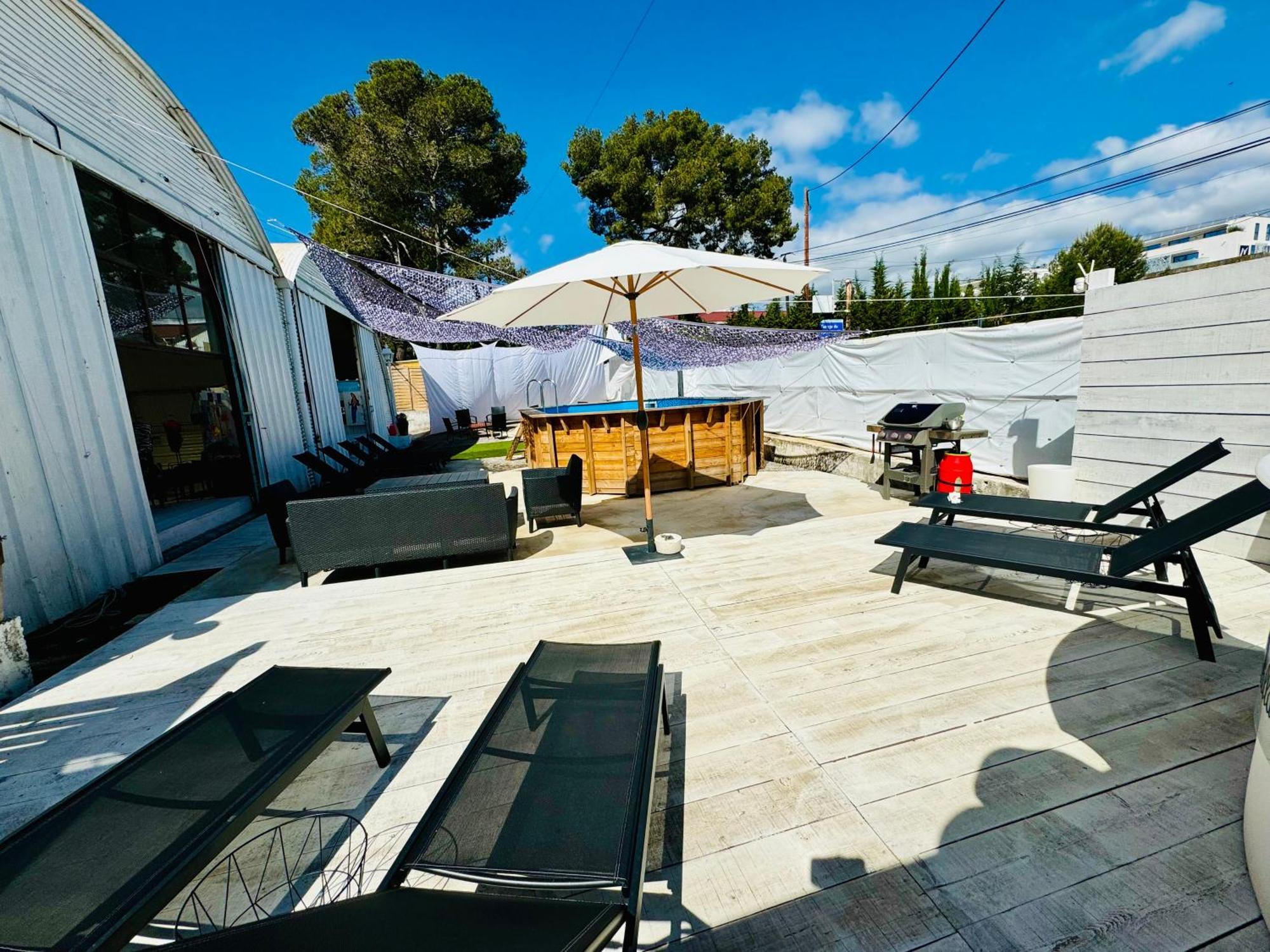 Maison Avec Piscine Antibes Extérieur photo